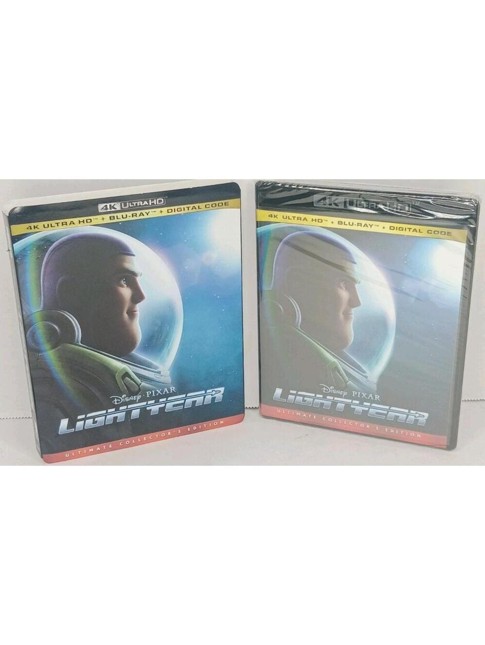 Lightyear - 4K Ultra HD + Blu-Ray + Digital HD w/ Slipcase - Brand New Sealed
